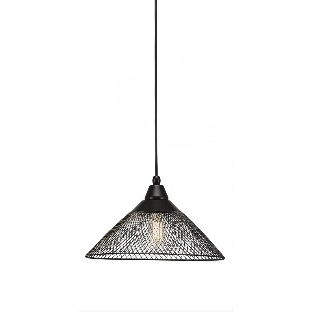 Toltec Cord 22-mb-808-led18c Pendant Light - Matte Black