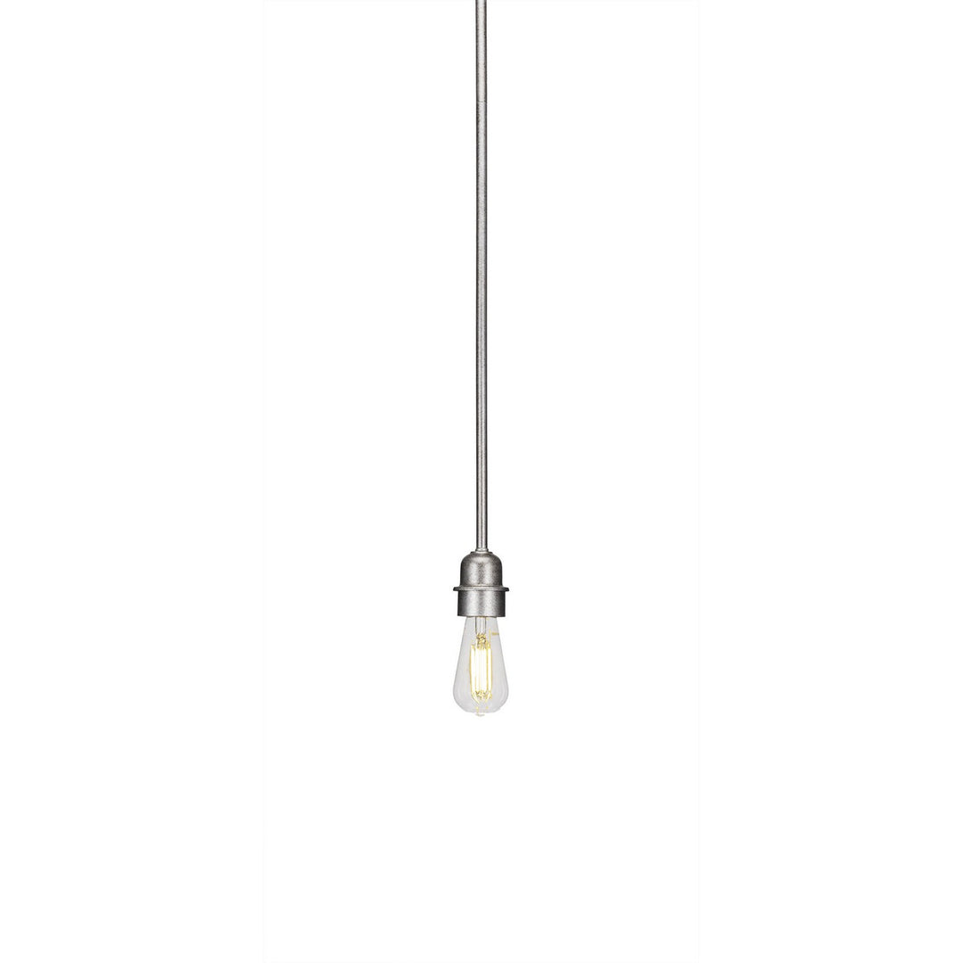 Toltec Vintage 281-as-led18c Pendant Light - Aged Silver