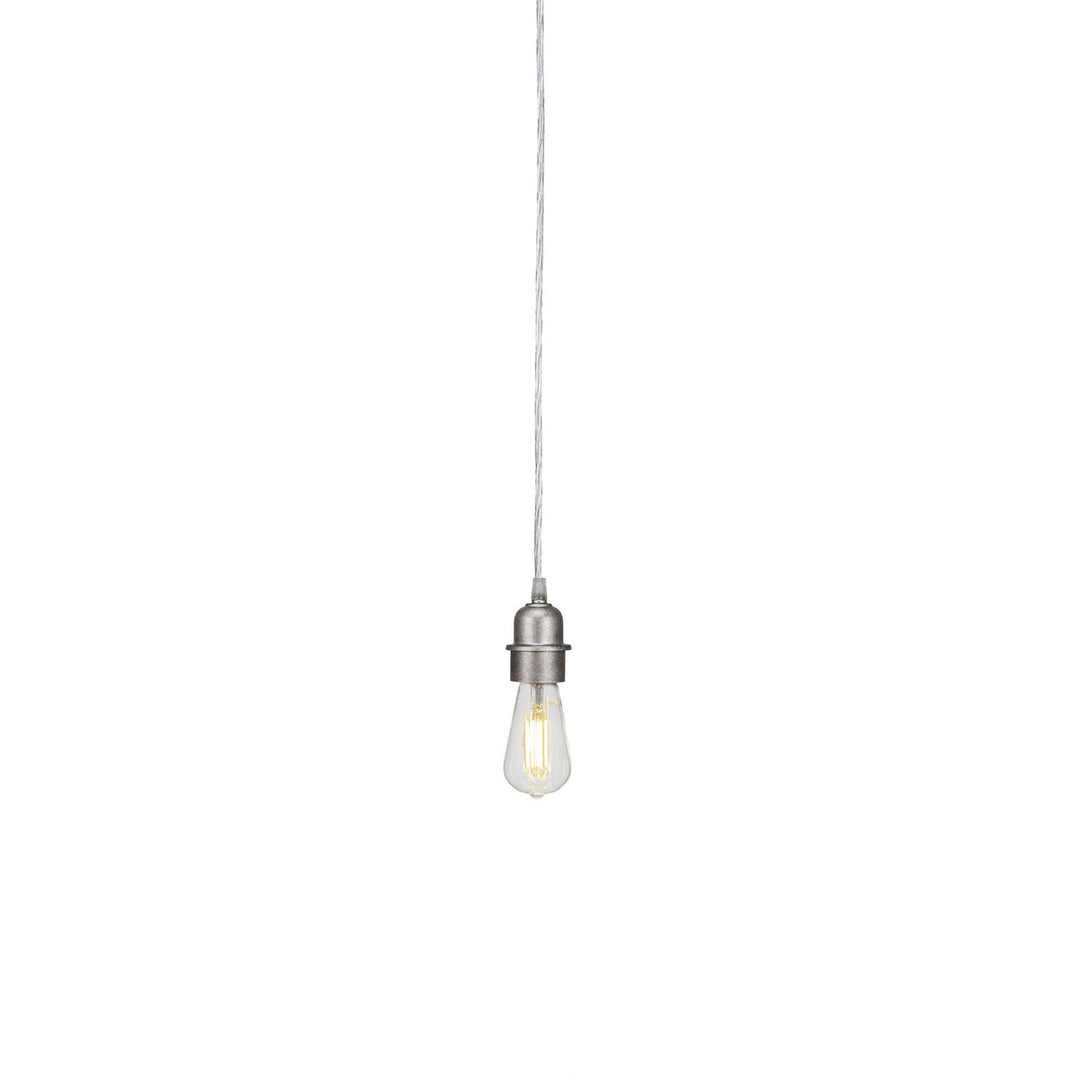 Toltec Vintage 282-as-led18c Pendant Light - Aged Silver