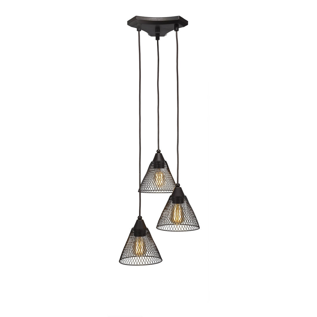 Toltec Europa 28-dg-805-led18a Pendant Light - Dark Granite