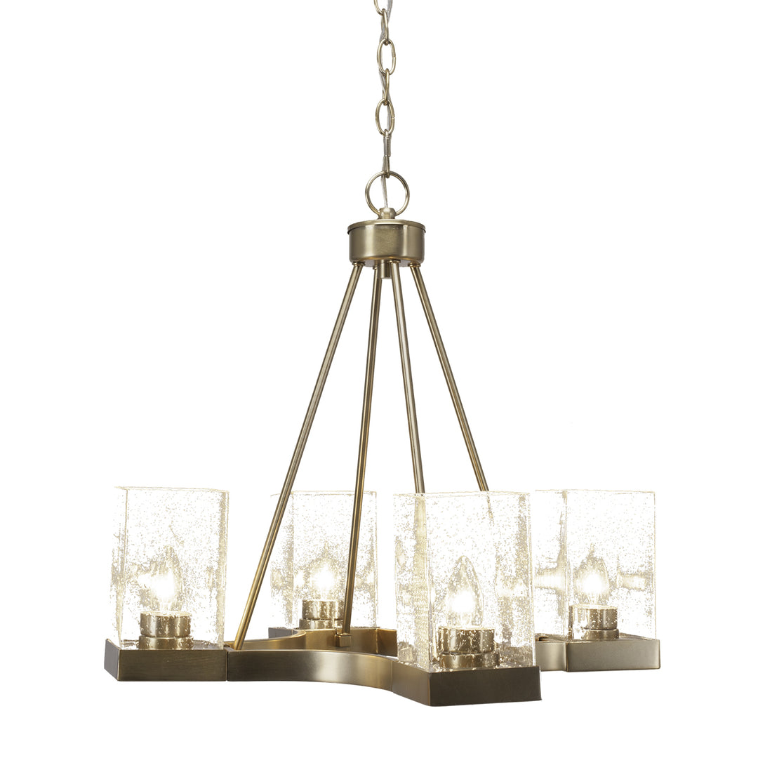 Toltec Nouvelle 3024-nab-530 Chandelier Light - New Age Brass