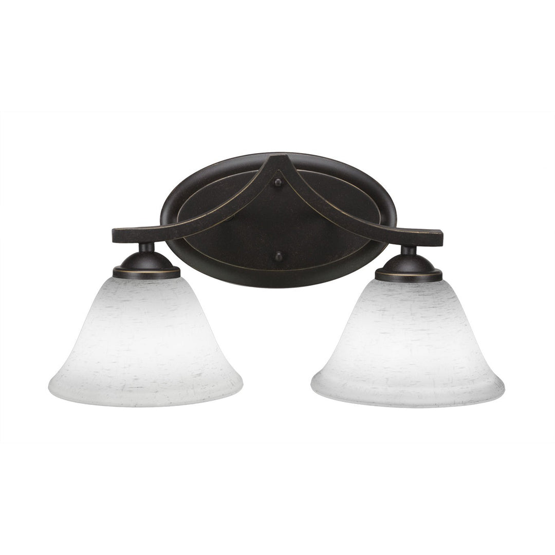 Toltec Zilo 552-dg-311 Bath Vanity Light 16 in. wide - Dark Granite