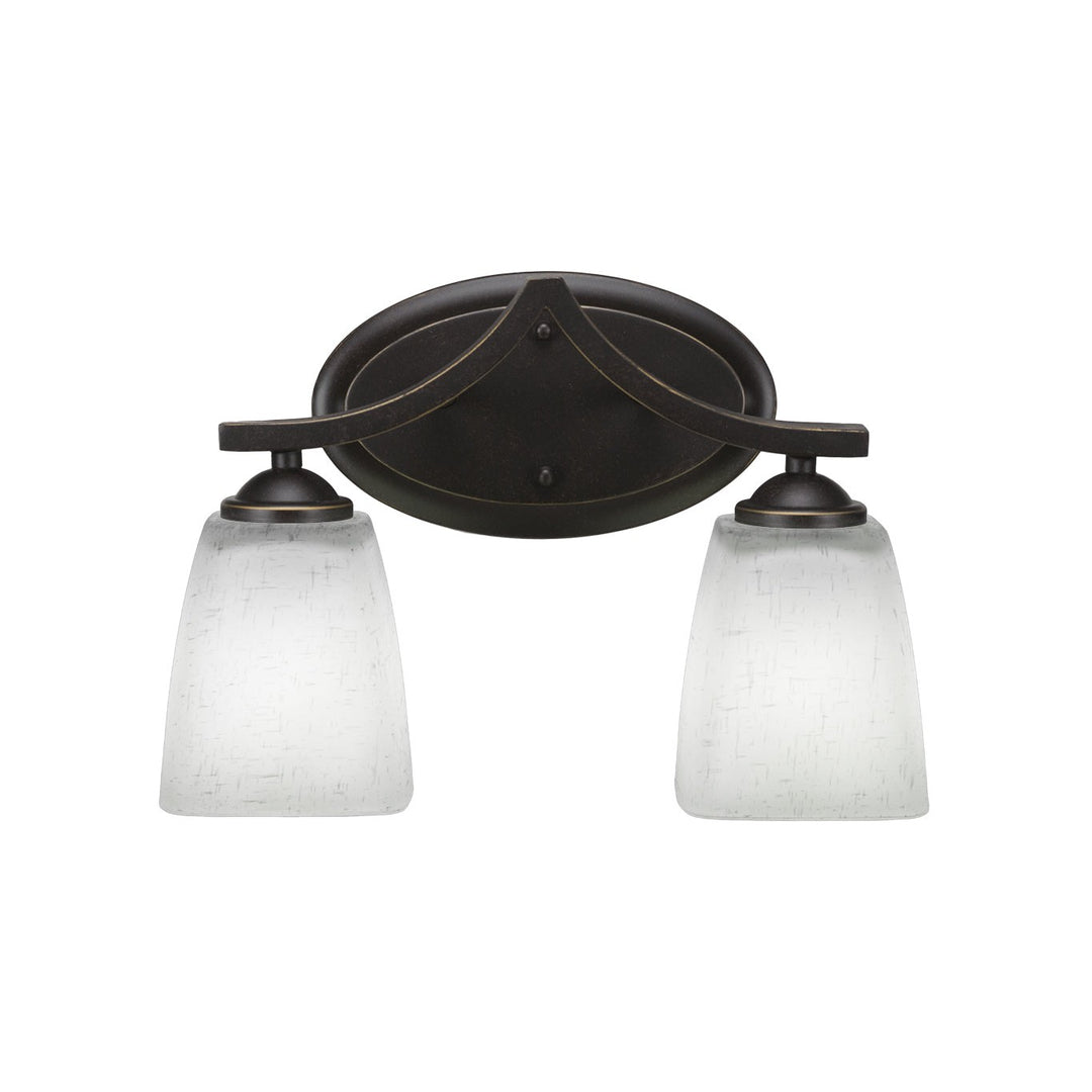 Toltec Zilo 552-dg-460 Bath Vanity Light 14 in. wide - Dark Granite