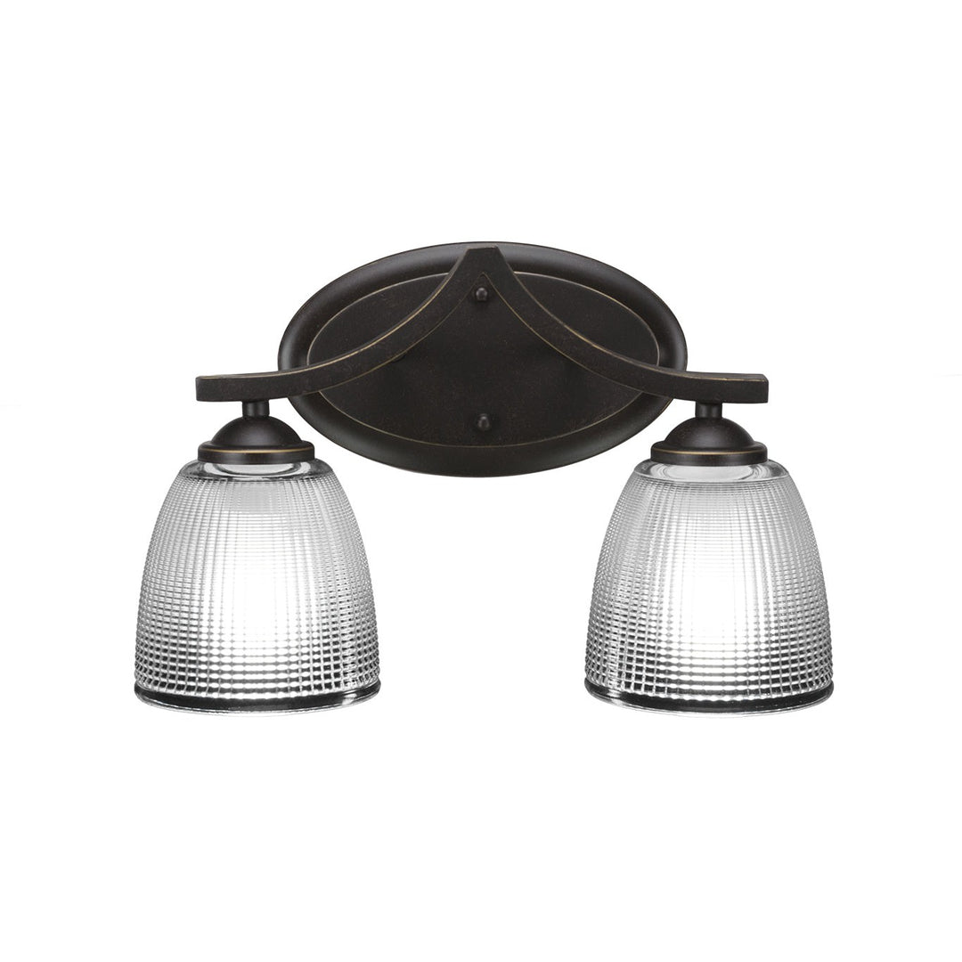 Toltec Zilo 552-dg-500 Bath Vanity Light 14 in. wide - Dark Granite
