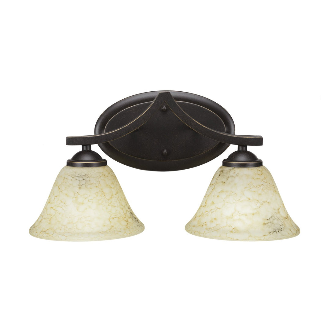 Toltec Zilo 552-dg-508 Bath Vanity Light 16 in. wide - Dark Granite