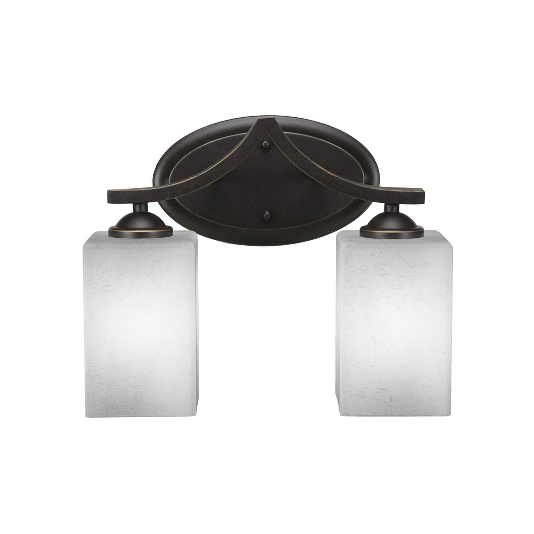 Toltec Zilo 552-dg-531 Bath Vanity Light 14 in. wide - Dark Granite