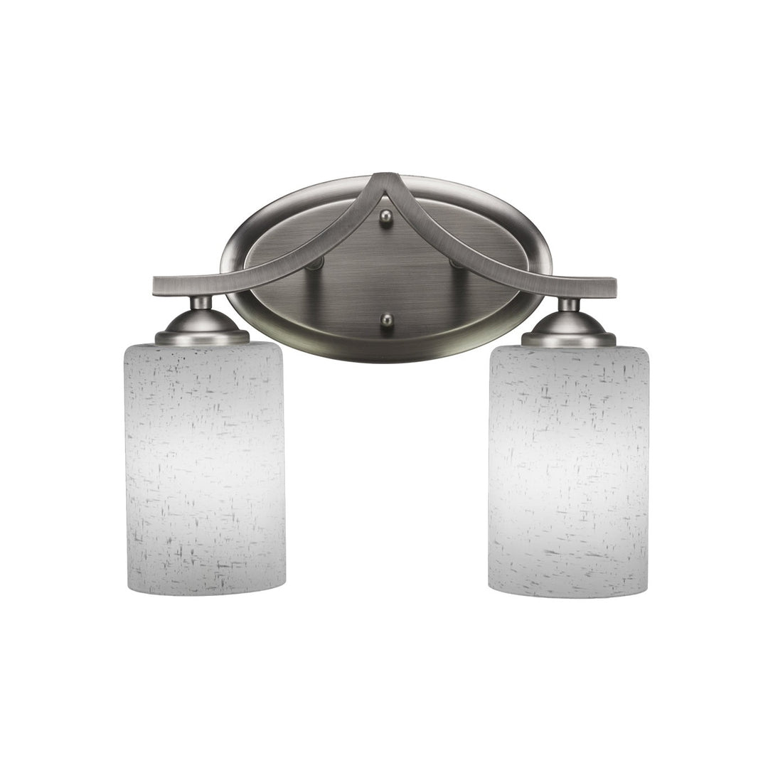 Toltec Zilo 552-gp-310 Bath Vanity Light 13 in. wide - Graphite