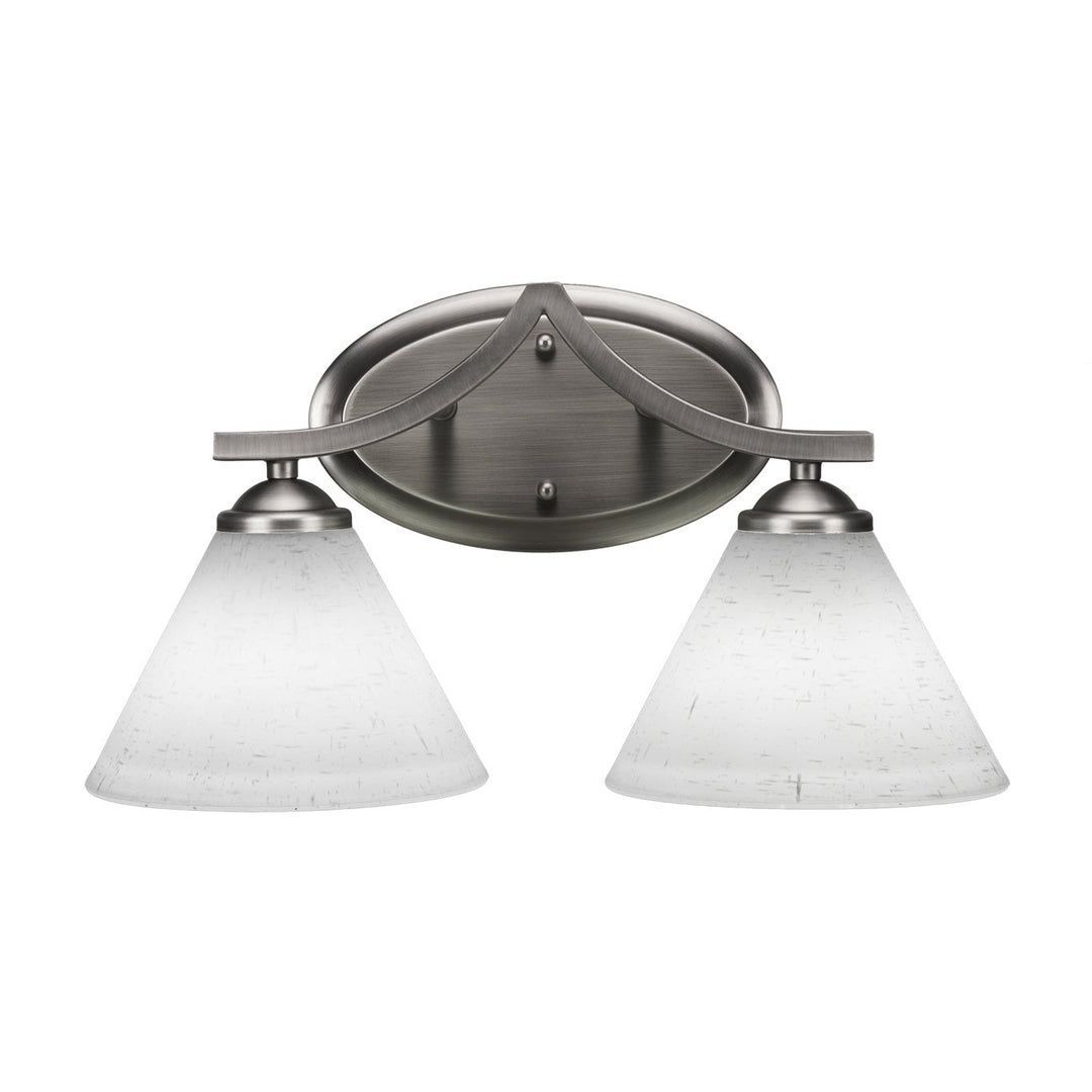 Toltec Zilo 552-gp-312 Bath Vanity Light 17 in. wide - Graphite