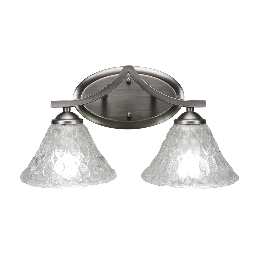 Toltec Zilo 552-gp-451 Bath Vanity Light 17 in. wide - Graphite