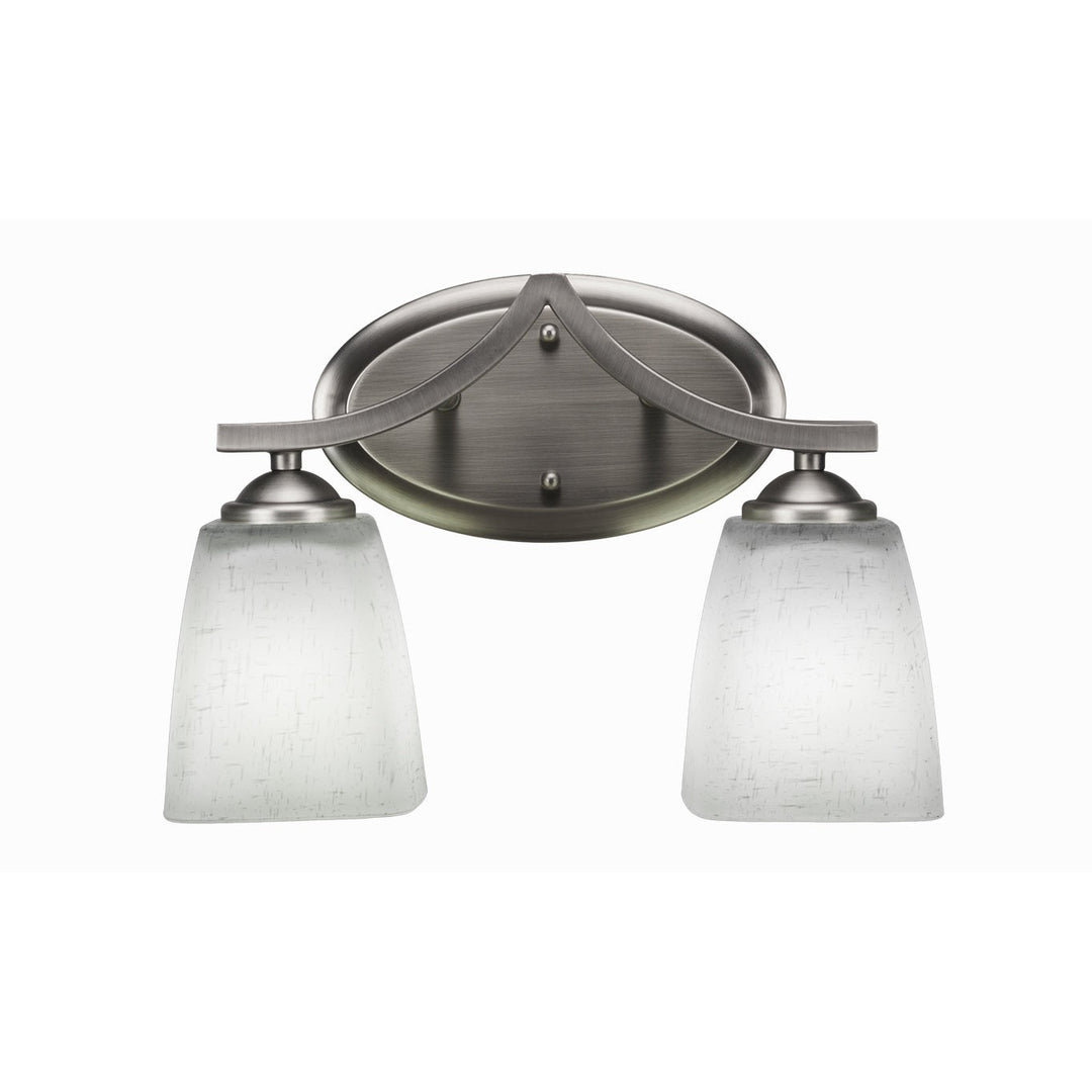 Toltec Zilo 552-gp-460 Bath Vanity Light 14 in. wide - Graphite