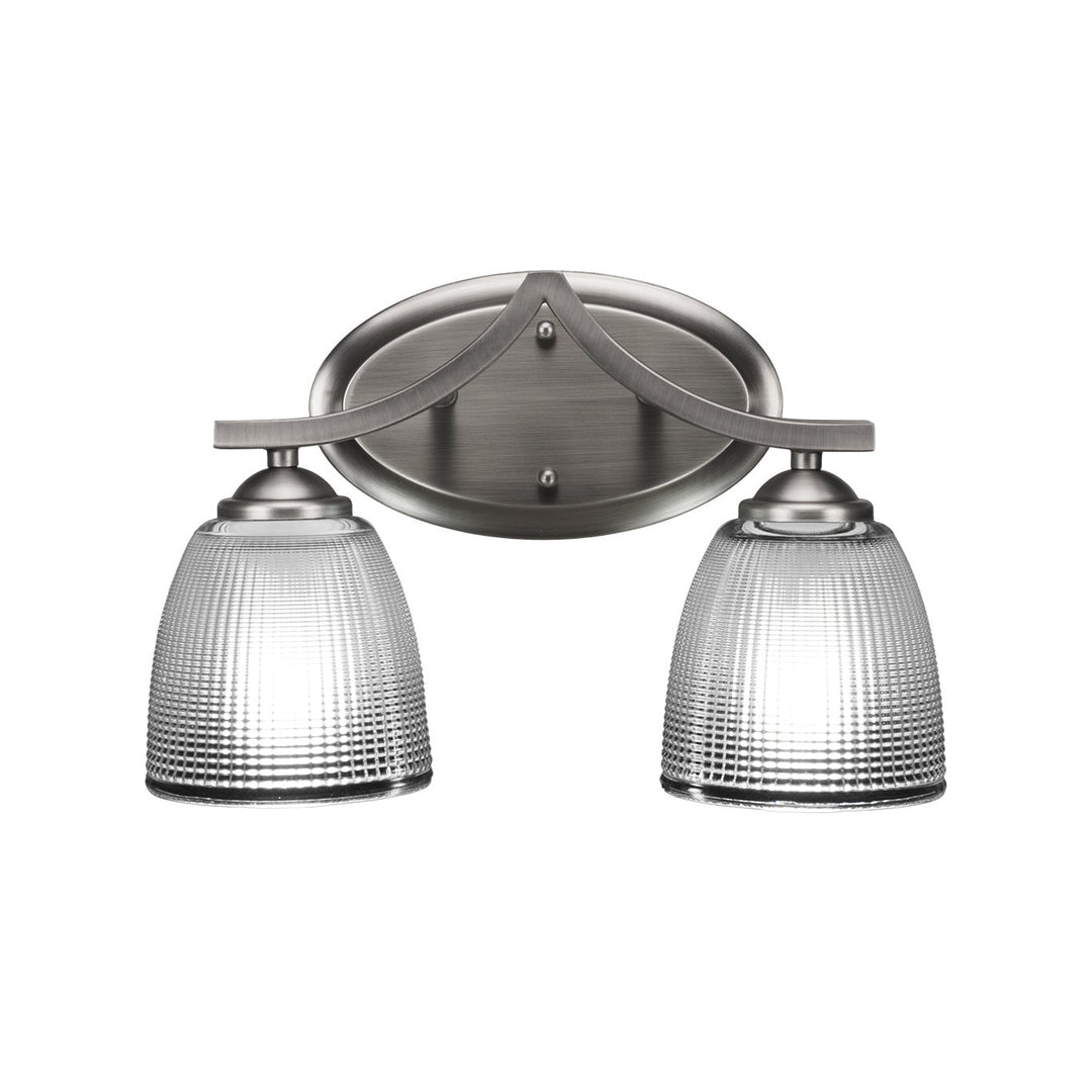 Toltec Zilo 552-gp-500 Bath Vanity Light 14 in. wide - Graphite