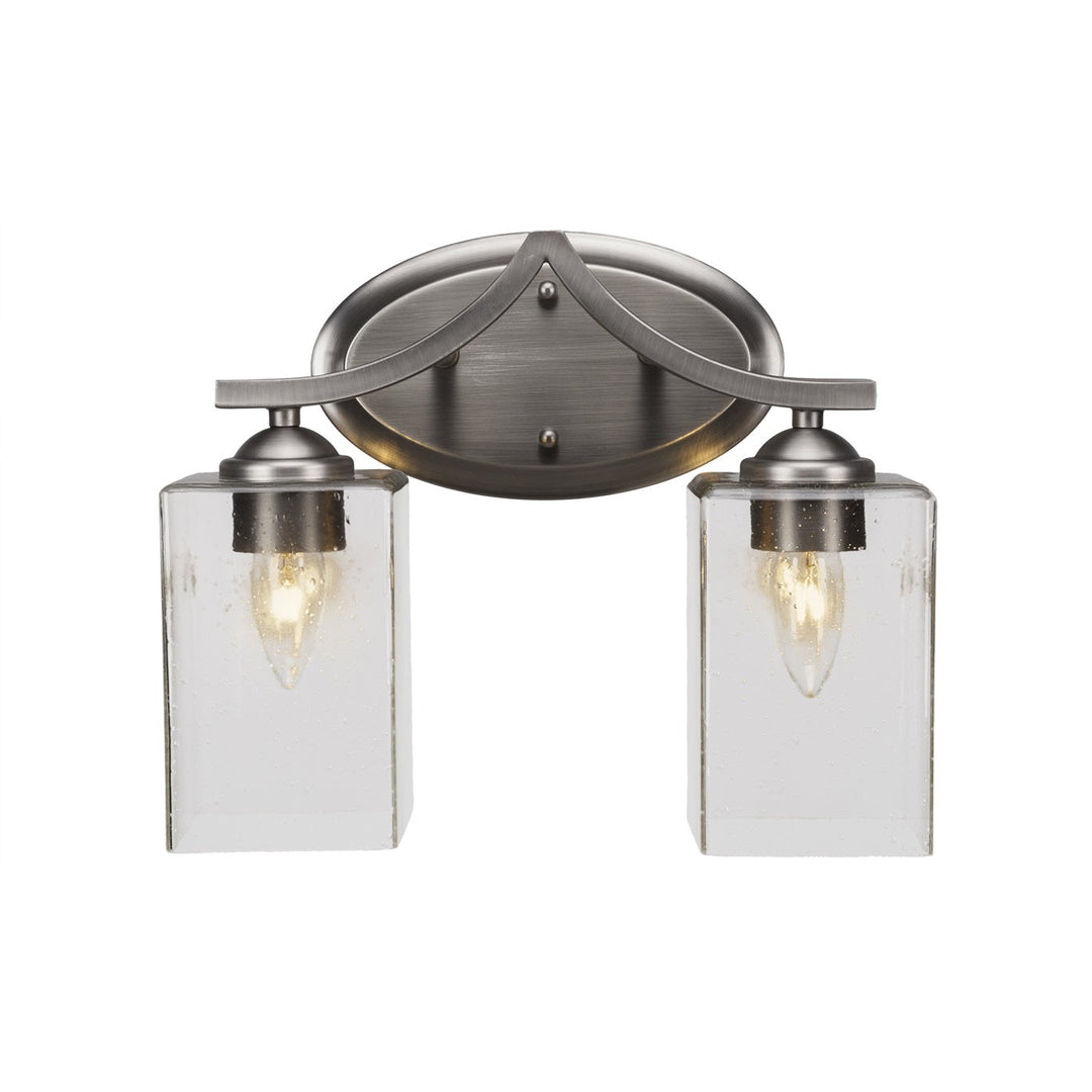 Toltec Zilo 552-gp-530 Bath Vanity Light 14 in. wide - Graphite