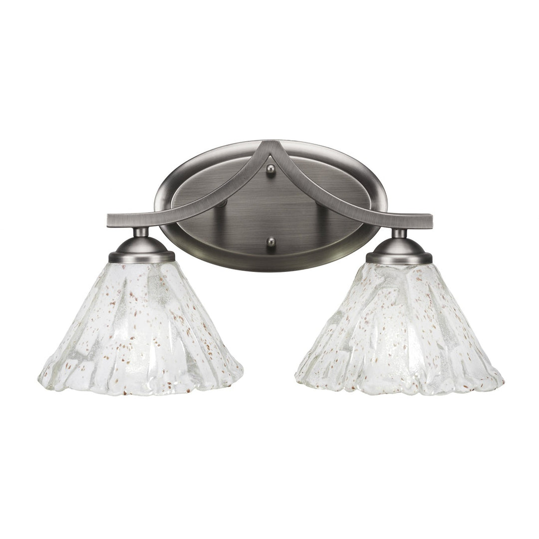 Toltec Zilo 552-gp-7195 Bath Vanity Light 17 in. wide - Graphite