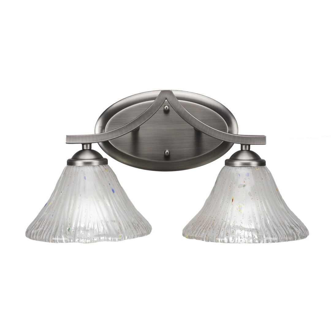 Toltec Zilo 552-gp-751 Bath Vanity Light 17 in. wide - Graphite