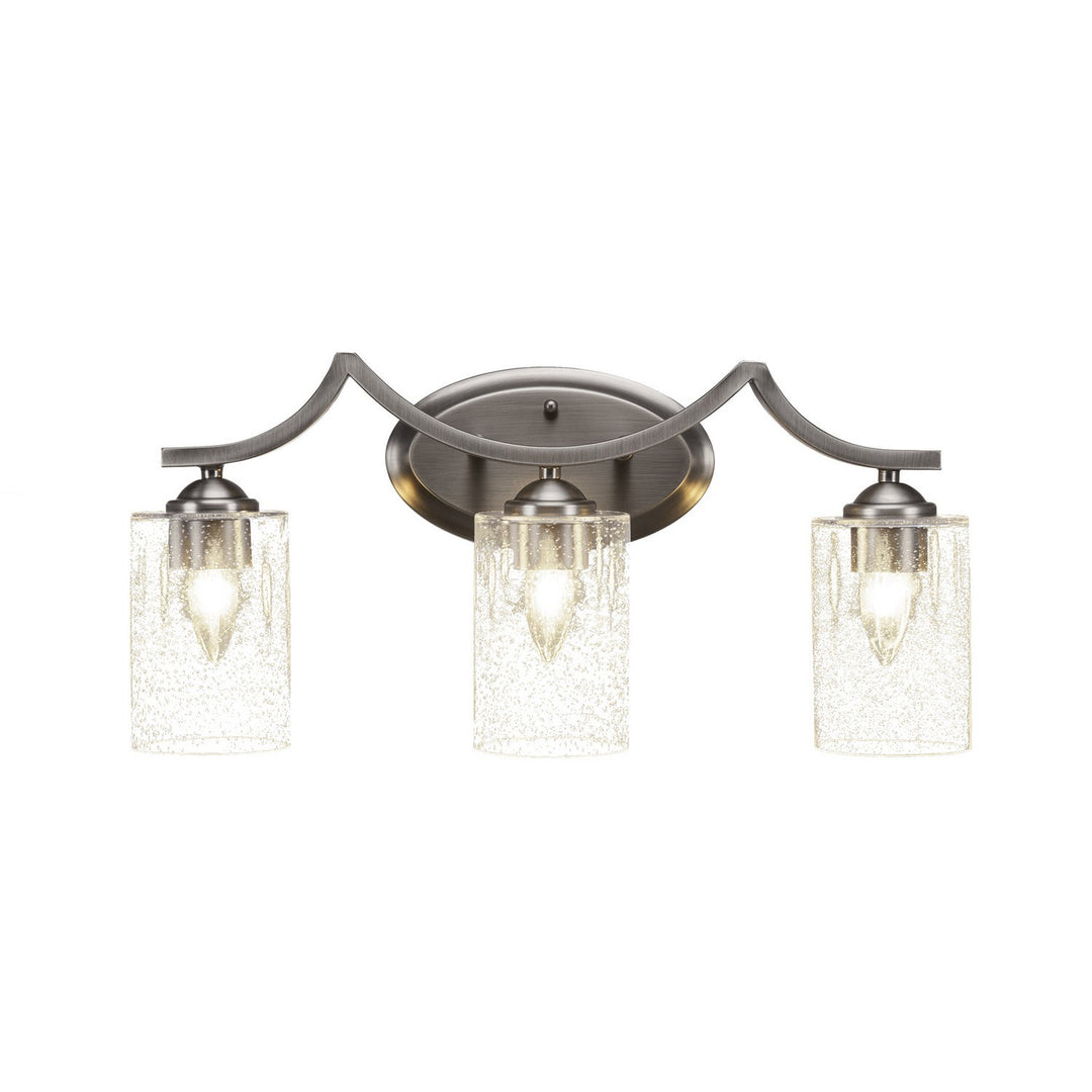 Toltec Zilo 553-gp-300 Bath Vanity Light 21 in. wide - Graphite