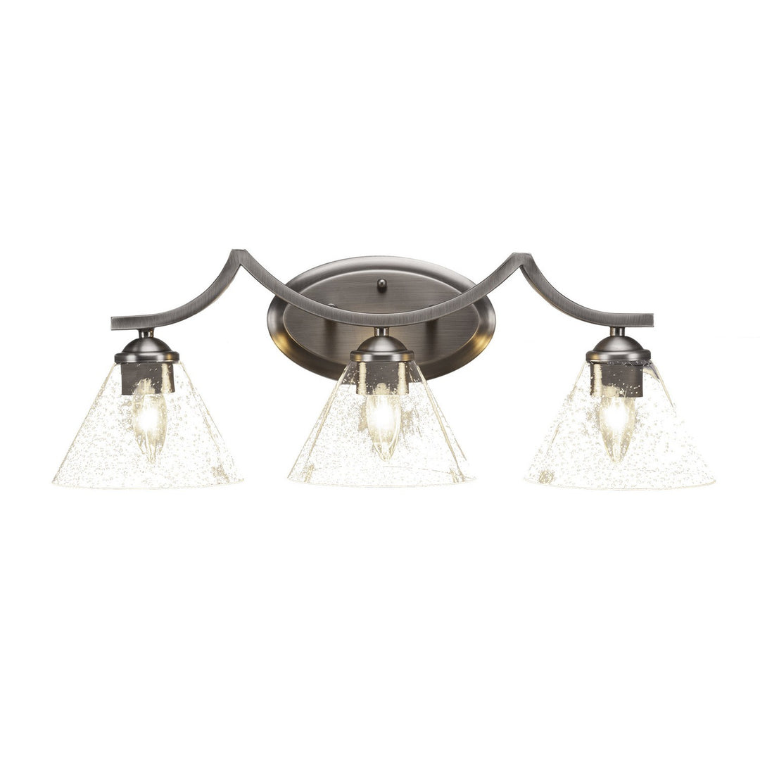 Toltec Zilo 553-gp-302 Bath Vanity Light 24 in. wide - Graphite