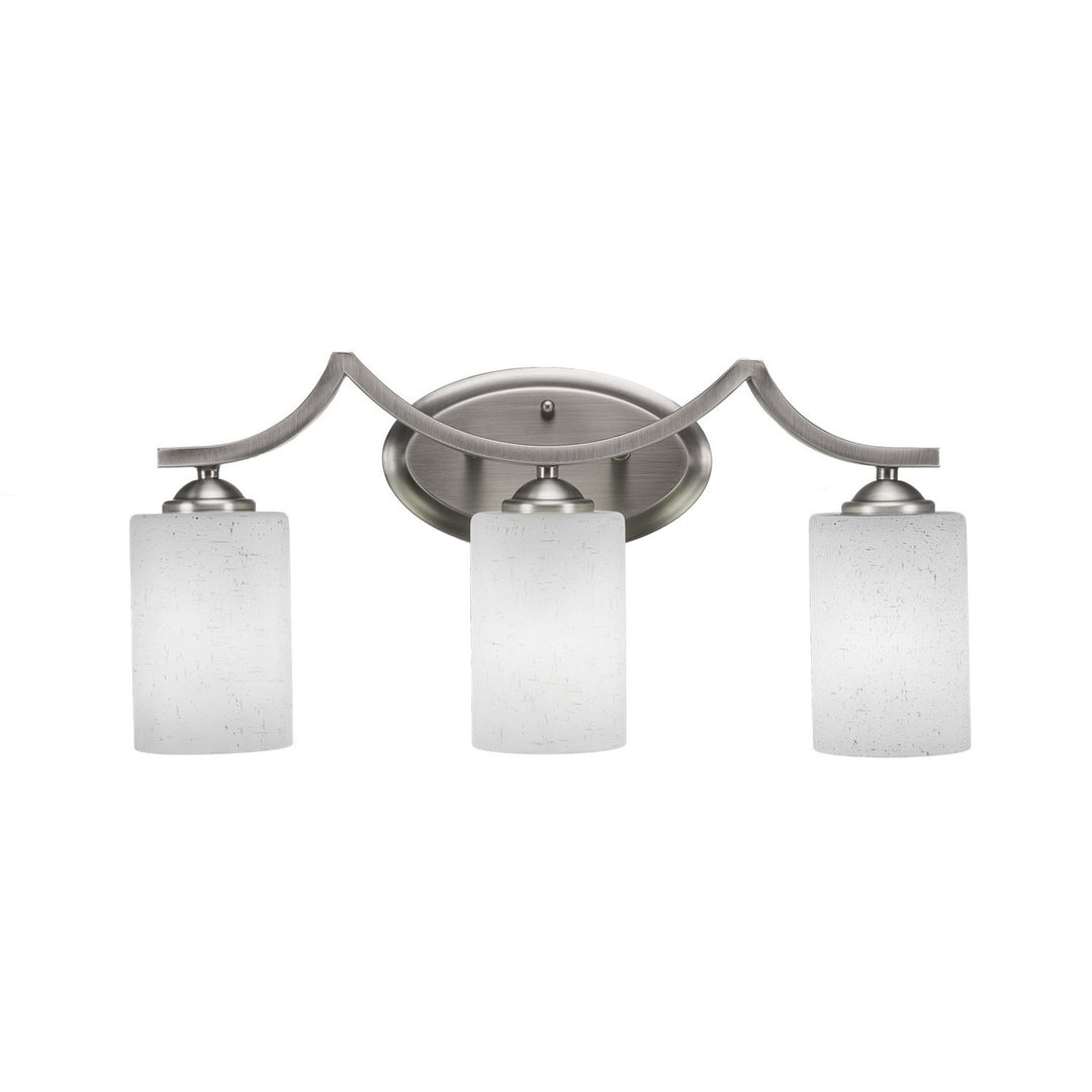 Toltec Zilo 553-gp-310 Bath Vanity Light 21 in. wide - Graphite