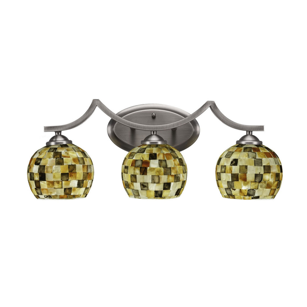 Toltec Zilo 553-gp-407 Bath Vanity Light 23 in. wide - Graphite