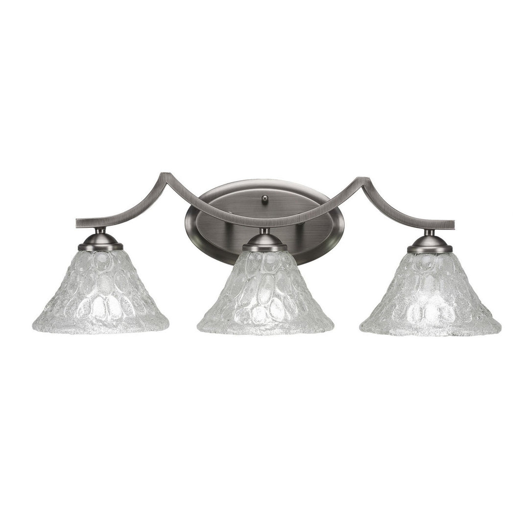 Toltec Zilo 553-gp-451 Bath Vanity Light 24 in. wide - Graphite