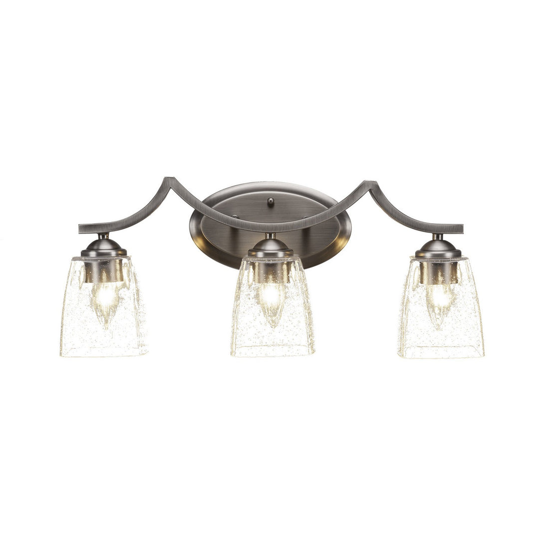 Toltec Zilo 553-gp-461 Bath Vanity Light 22 in. wide - Graphite