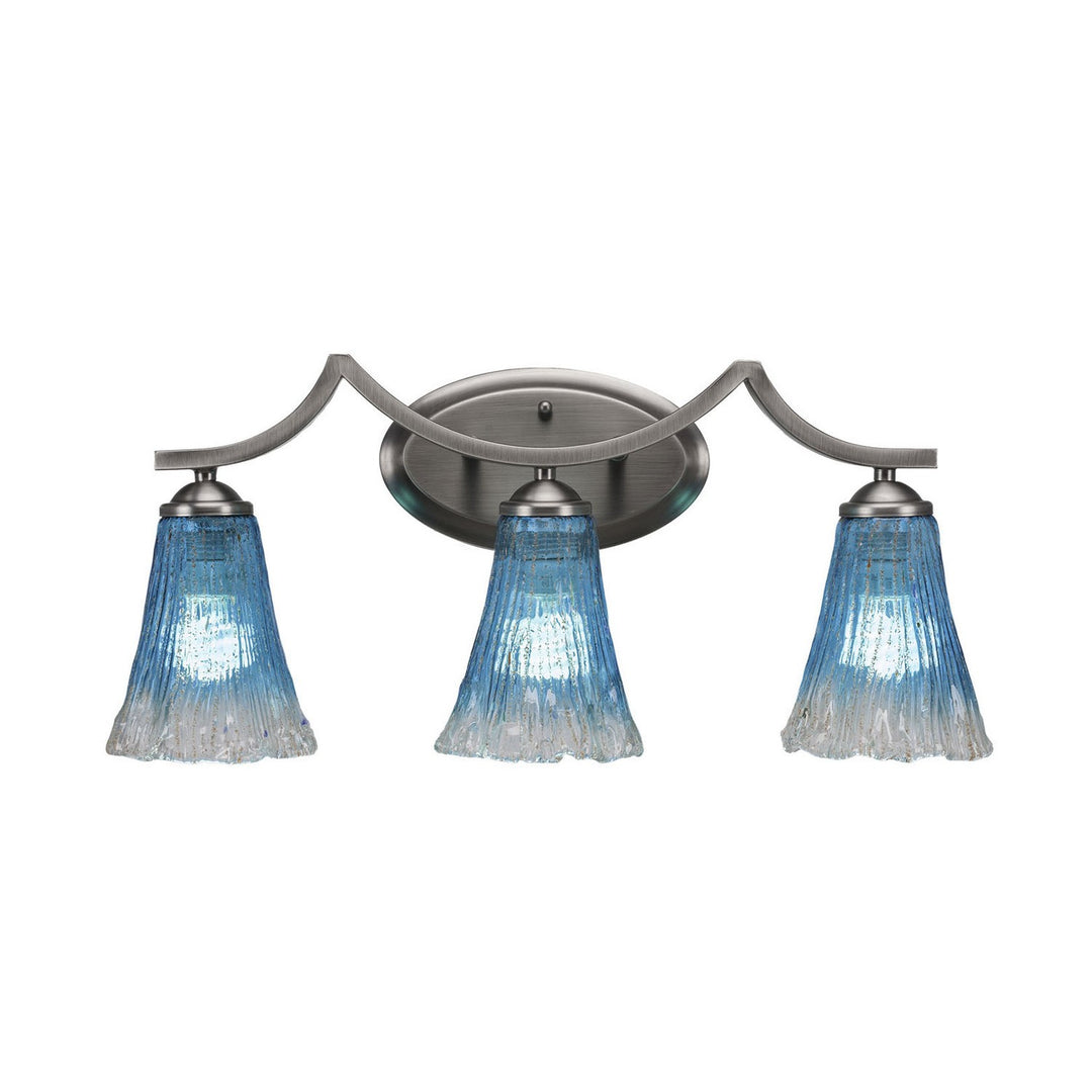 Toltec Zilo 553-gp-725 Bath Vanity Light 23 in. wide - Graphite