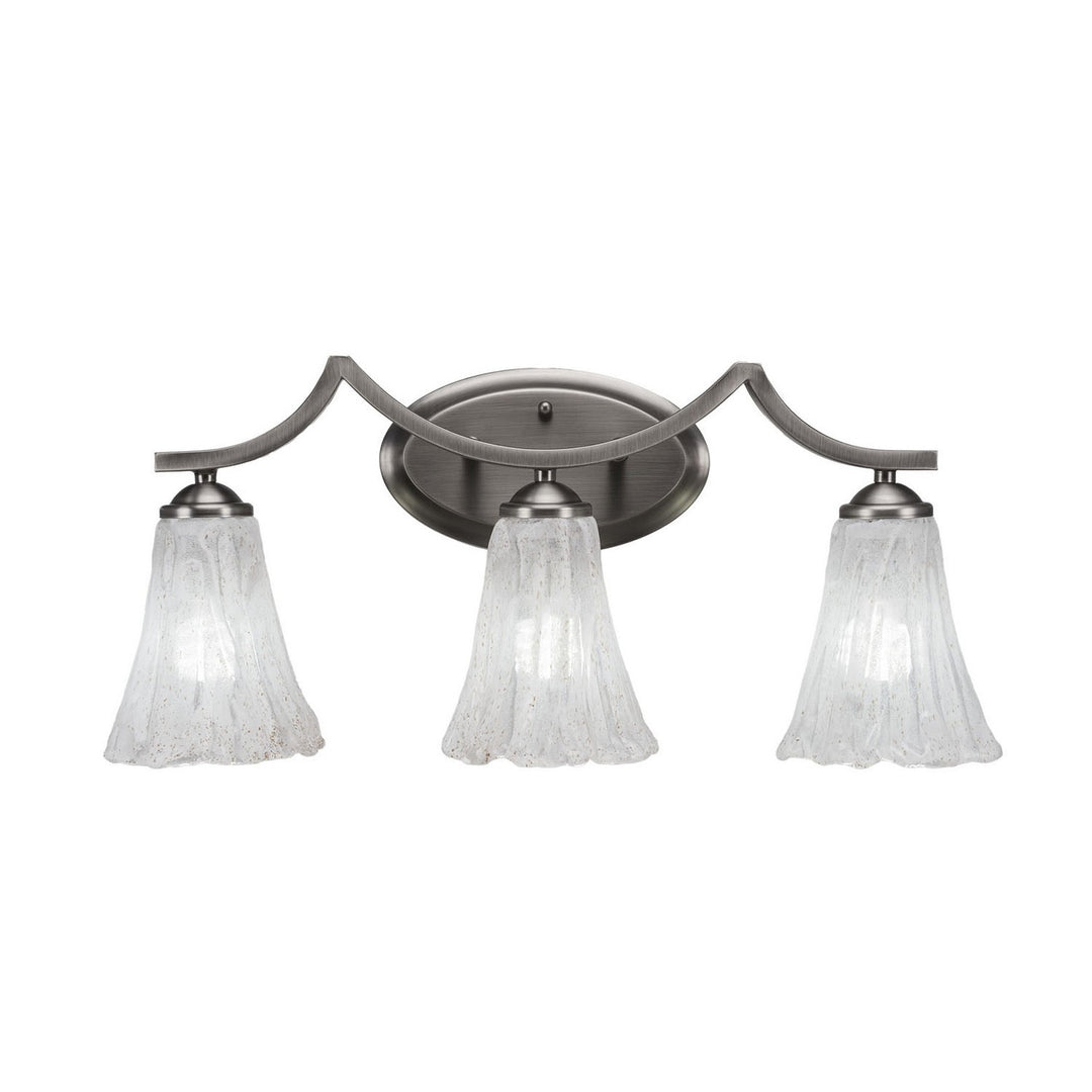 Toltec Zilo 553-gp-729 Bath Vanity Light 23 in. wide - Graphite