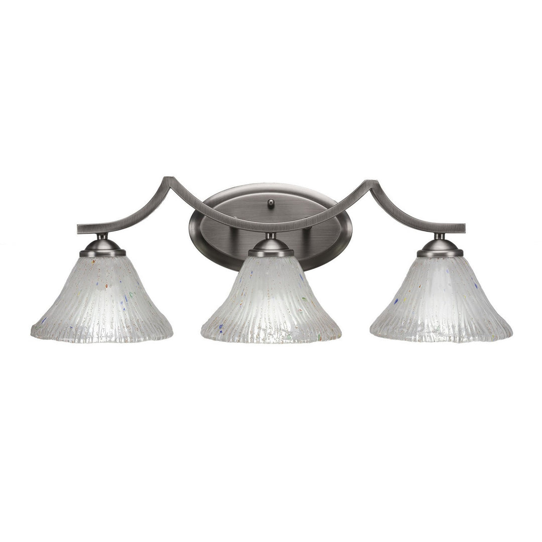 Toltec Zilo 553-gp-751 Bath Vanity Light 24 in. wide - Graphite