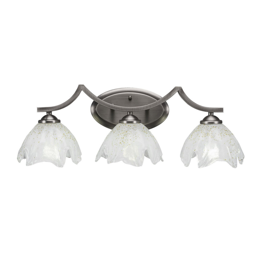 Toltec Zilo 553-gp-755 Bath Vanity Light 25 in. wide - Graphite