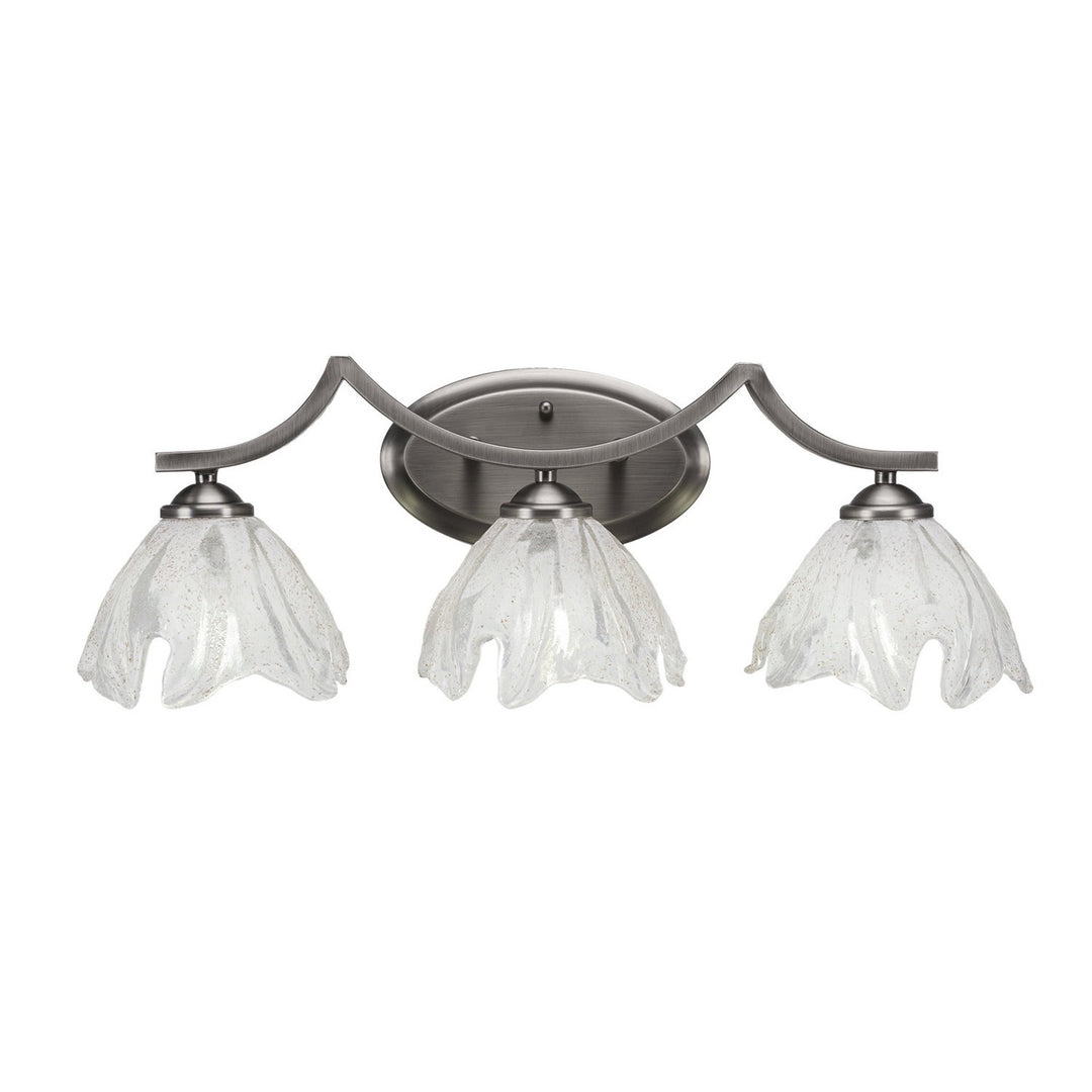 Toltec Zilo 553-gp-759 Bath Vanity Light 25 in. wide - Graphite