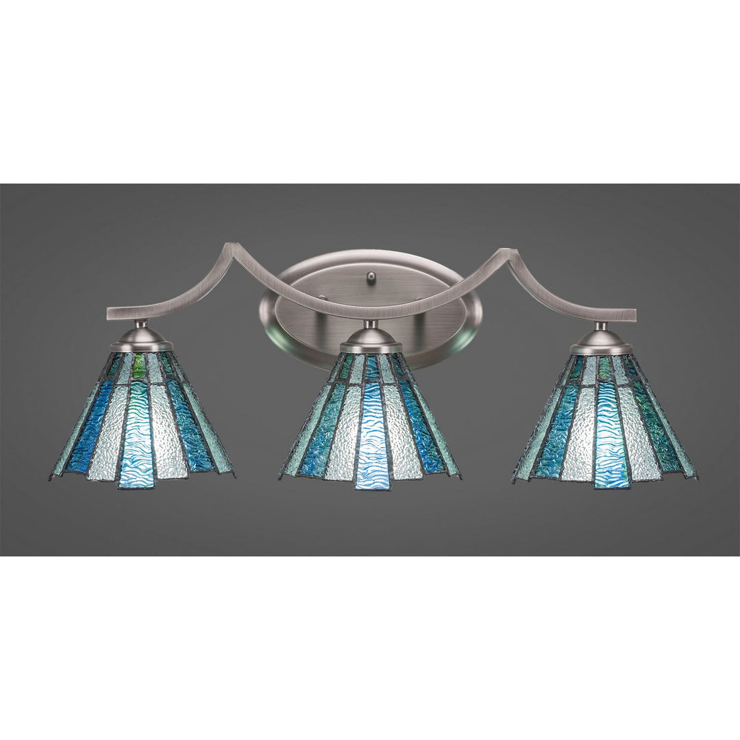 Toltec Zilo 553-gp-9325 Bath Vanity Light 24 in. wide - Graphite