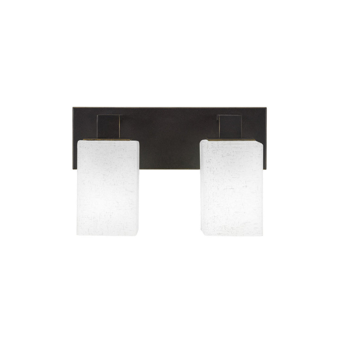 Toltec Apollo 582-dg-531 Bath Vanity Light 13 in. wide - Dark Granite