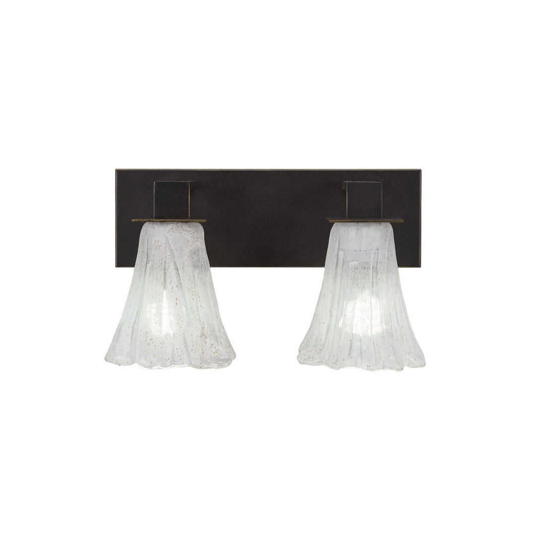 Toltec Apollo 582-dg-729 Bath Vanity Light 14 in. wide - Dark Granite