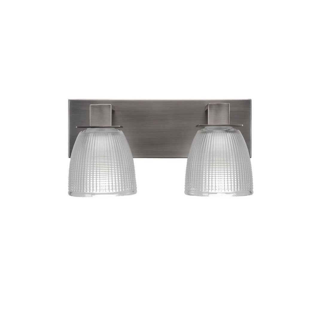 Toltec Apollo 582-gp-500 Bath Vanity Light 14 in. wide - Graphite