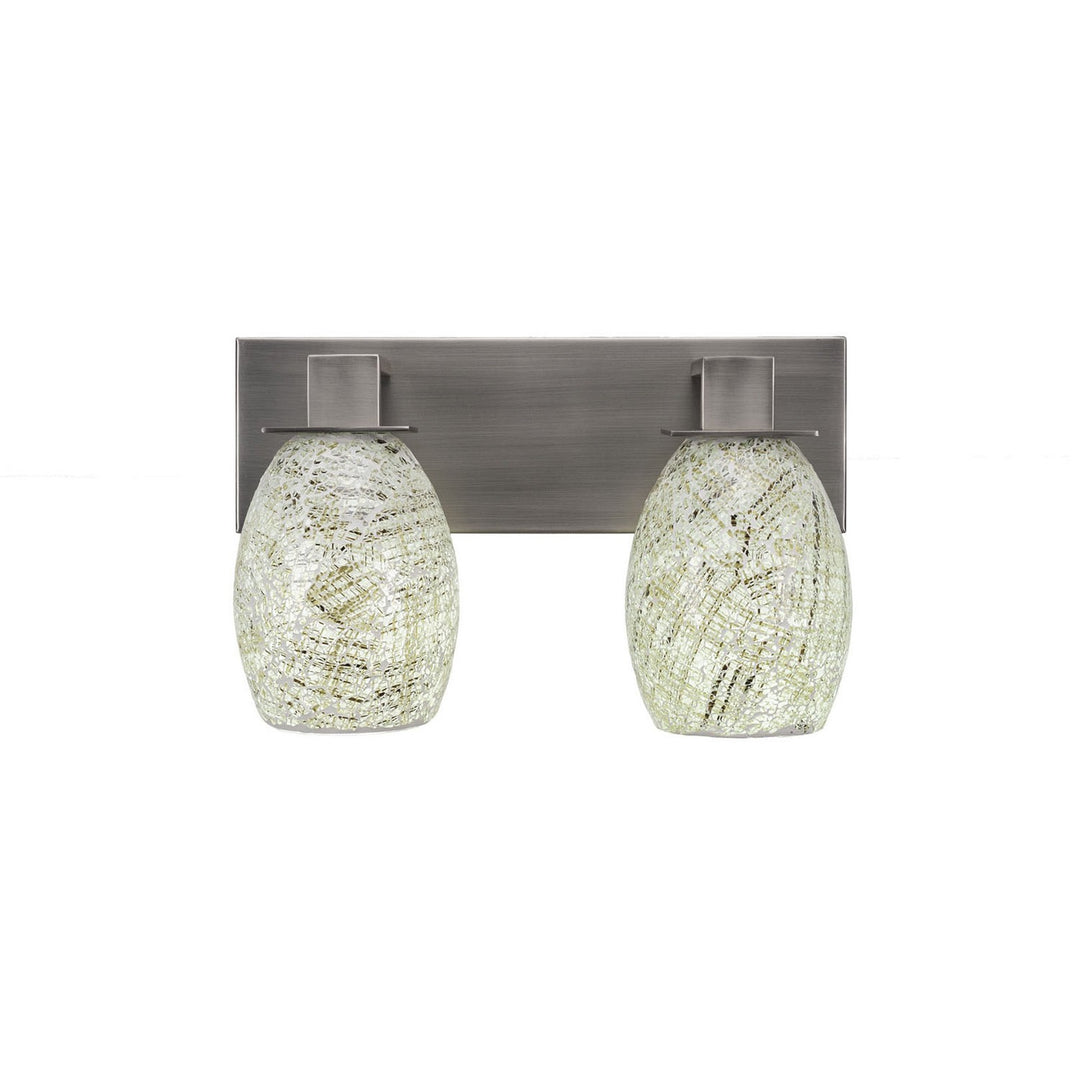 Toltec Apollo 582-gp-5054 Bath Vanity Light 14 in. wide - Graphite