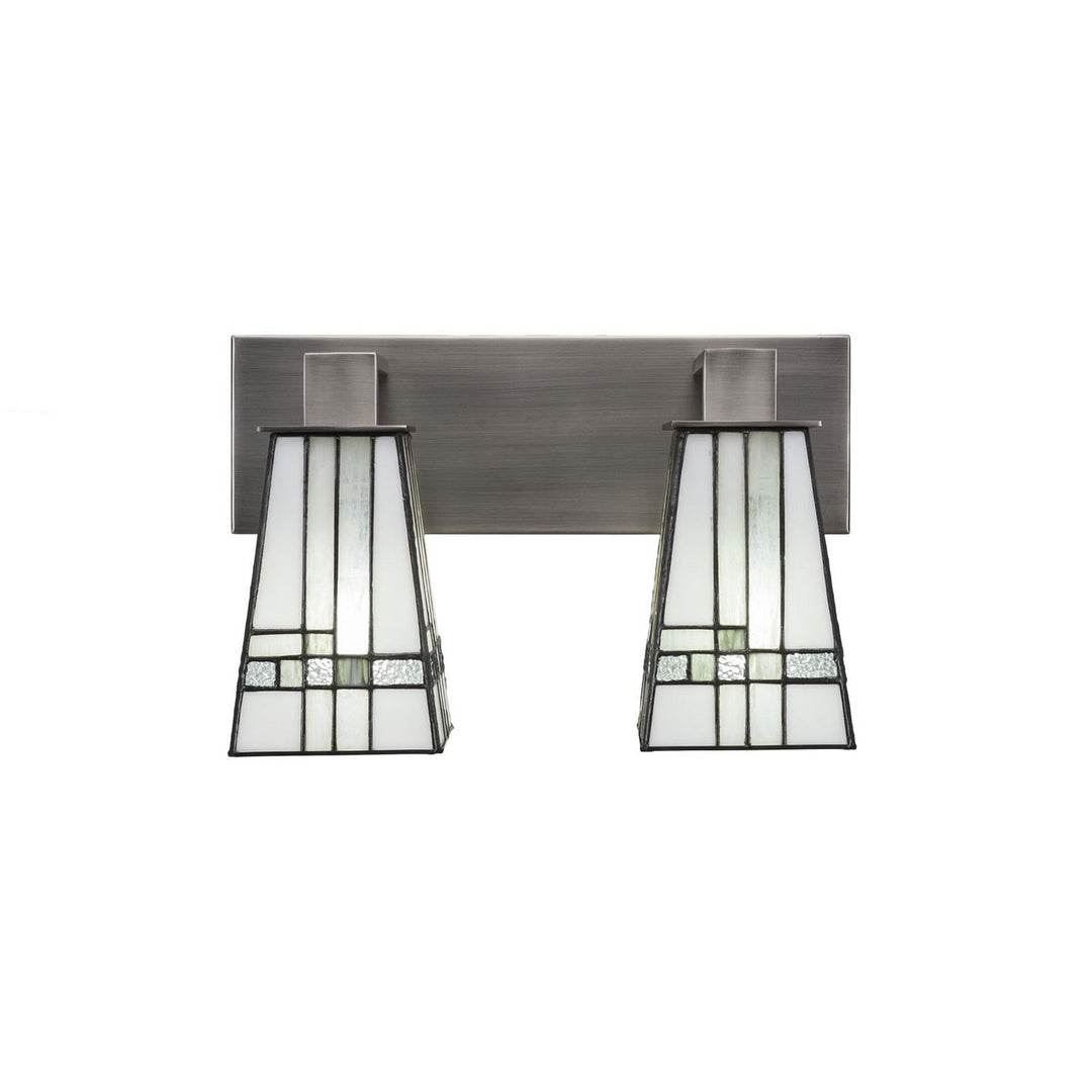 Toltec Apollo 582-gp-9554 Bath Vanity Light 14 in. wide - Graphite