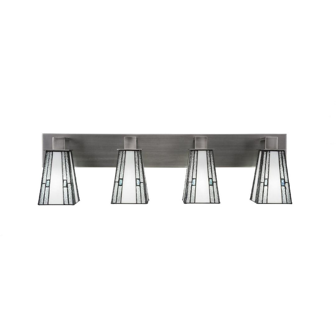 Toltec Apollo 584-gp-9534 Bath Vanity Light 33 in. wide - Graphite
