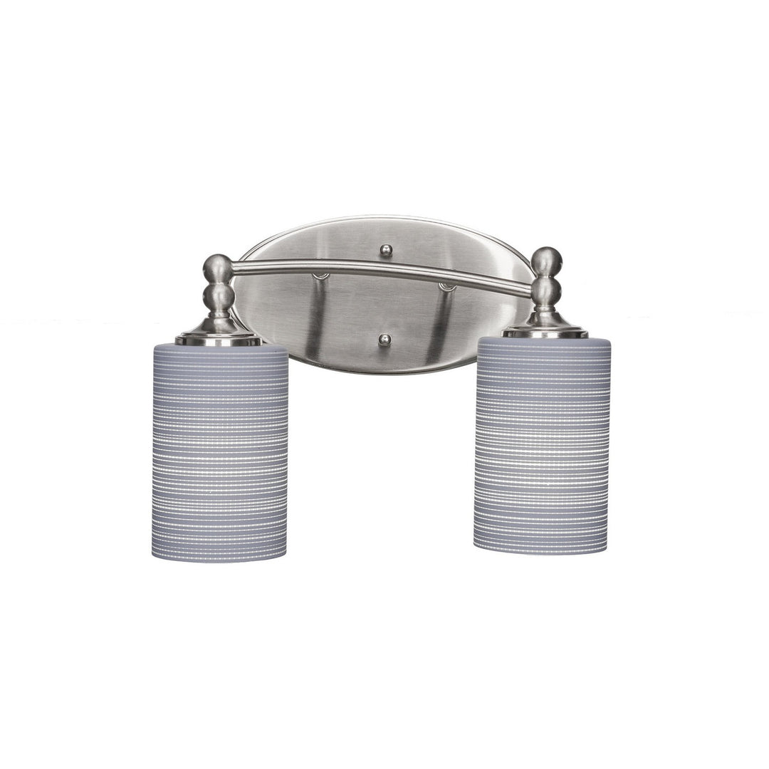 Toltec Capri 592-bn-4062 Bath Vanity Light 14 in. wide - Brushed Nickel