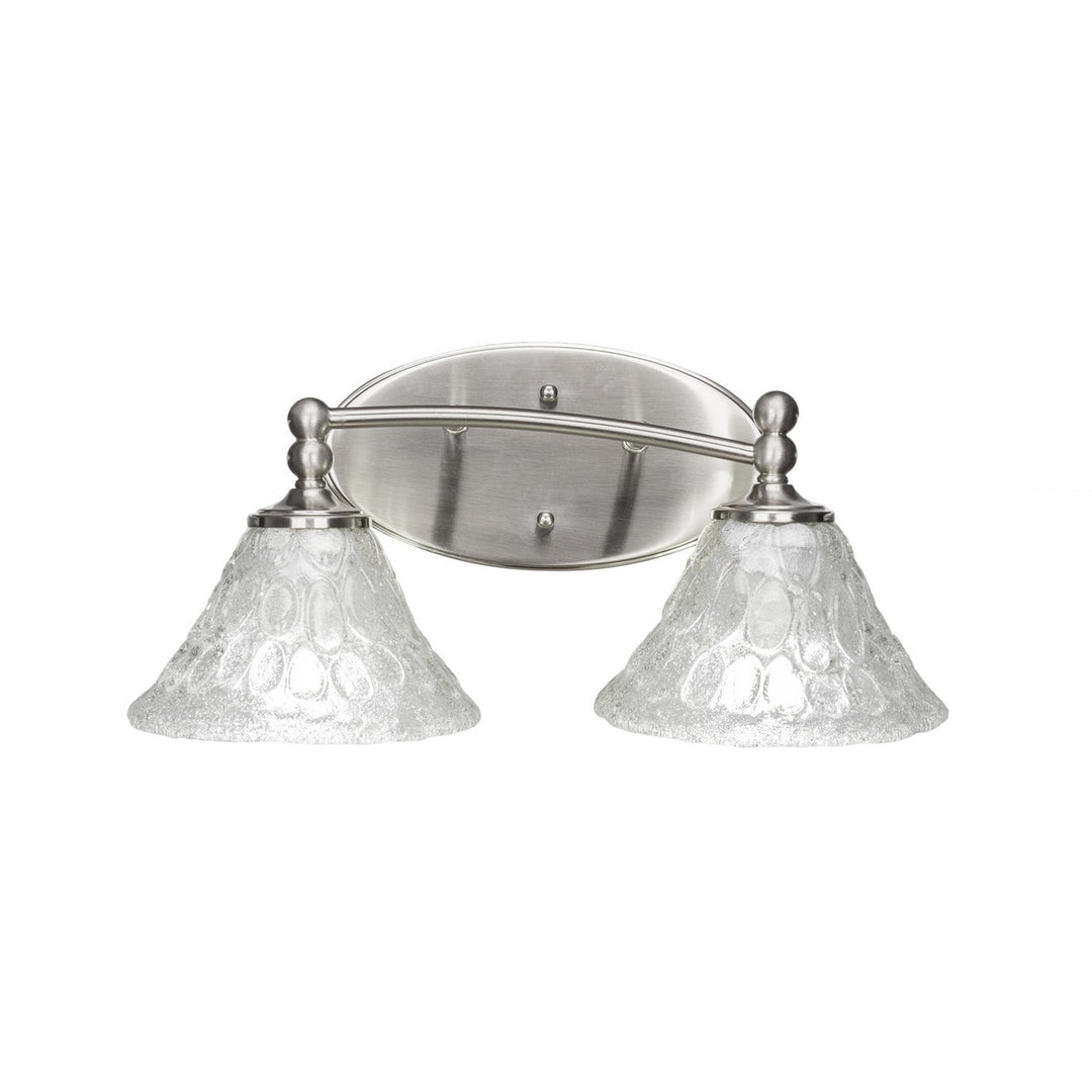 Toltec Capri 592-bn-451 Bath Vanity Light 16 in. wide - Brushed Nickel