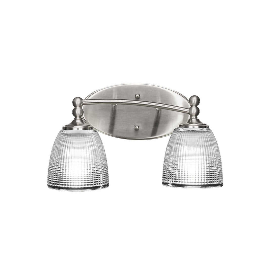 Toltec Capri 592-bn-500 Bath Vanity Light 14 in. wide - Brushed Nickel