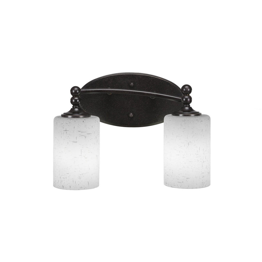 Toltec Capri 592-dg-310 Bath Vanity Light 14 in. wide - Dark Granite