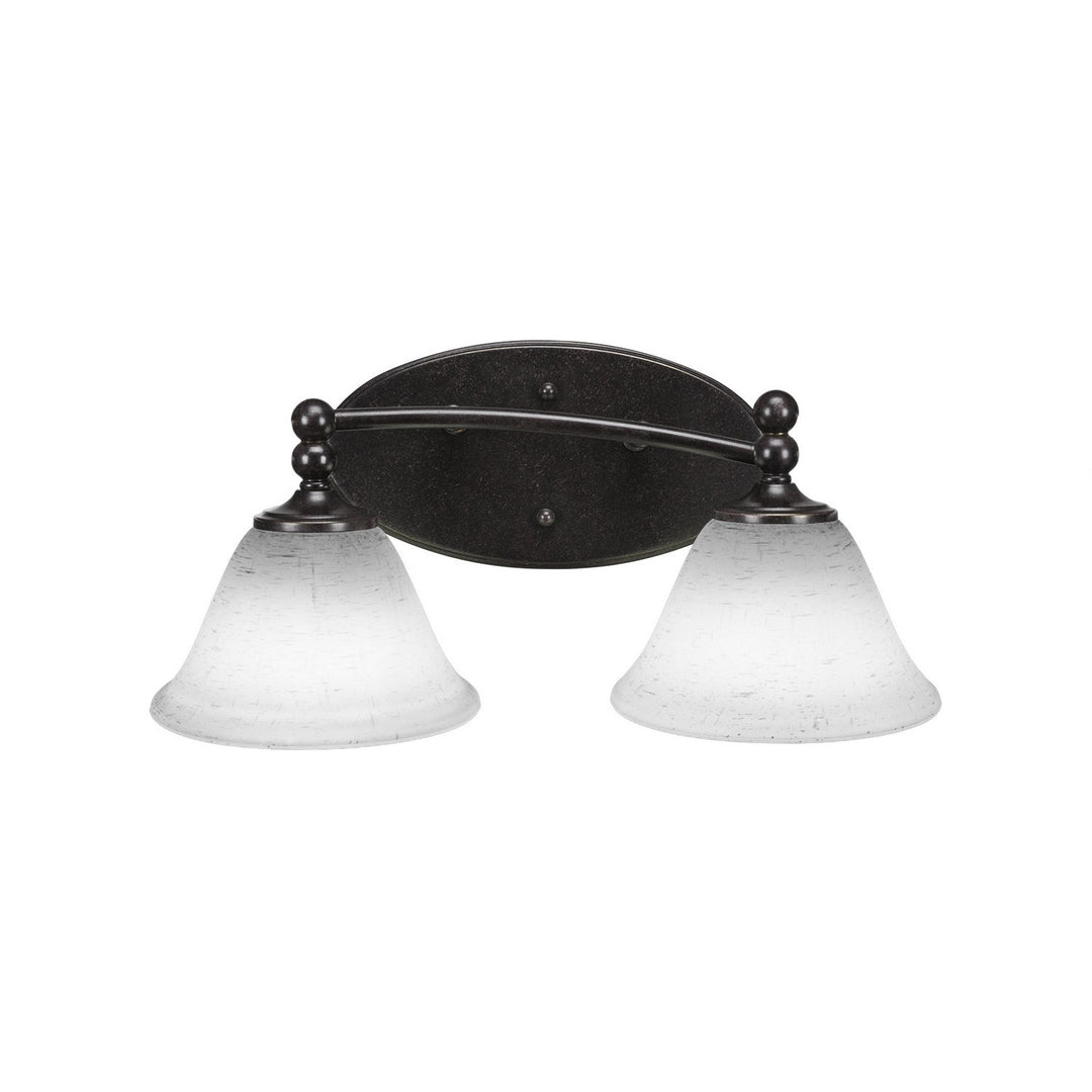 Toltec Capri 592-dg-311 Bath Vanity Light 17 in. wide - Dark Granite