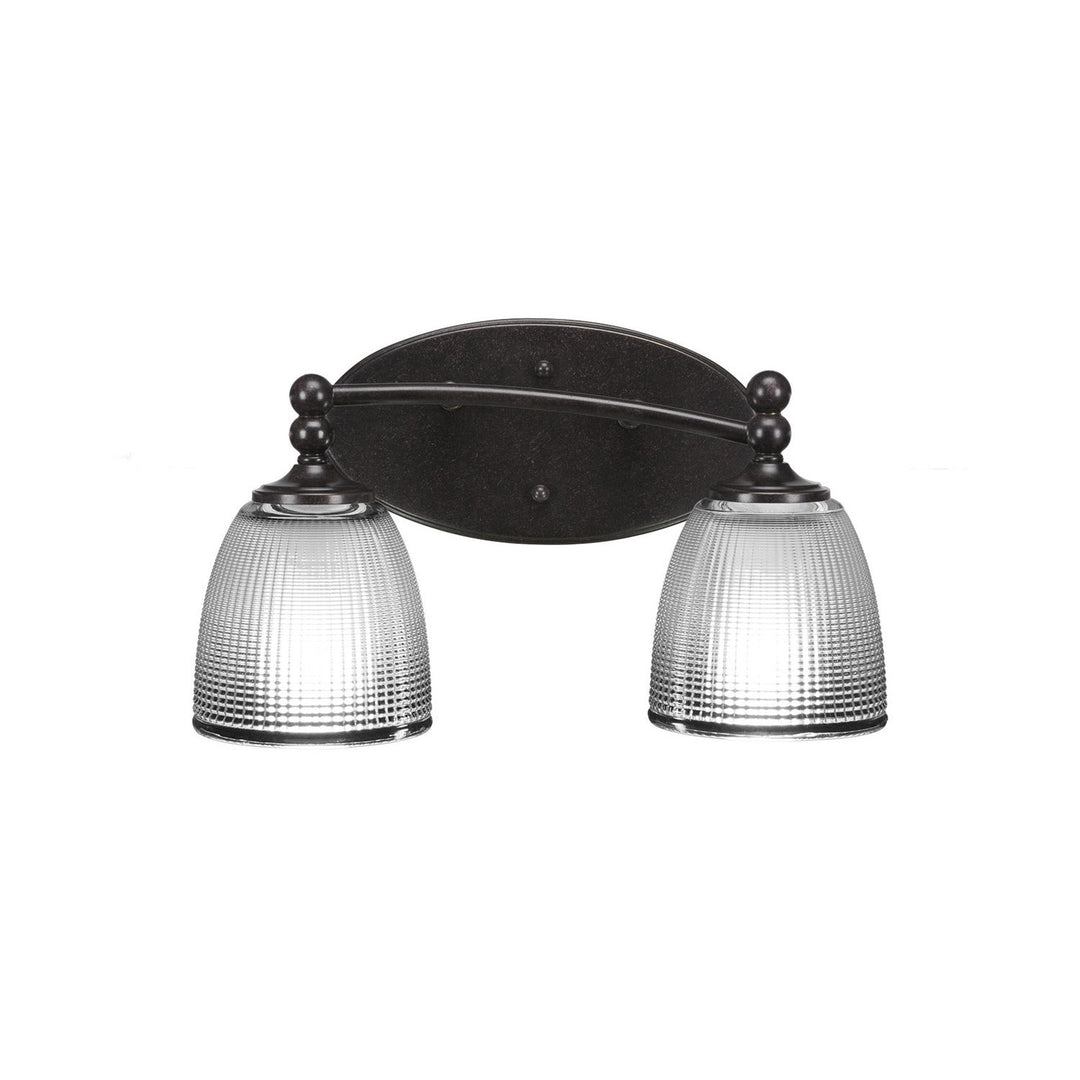 Toltec Capri 592-dg-500 Bath Vanity Light 14 in. wide - Dark Granite