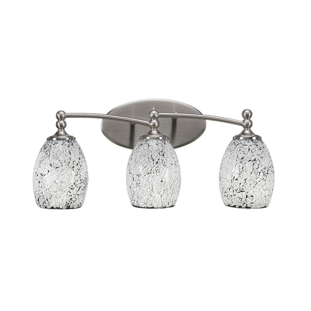 Toltec Capri 593-bn-4165 Bath Vanity Light 22 in. wide - Brushed Nickel