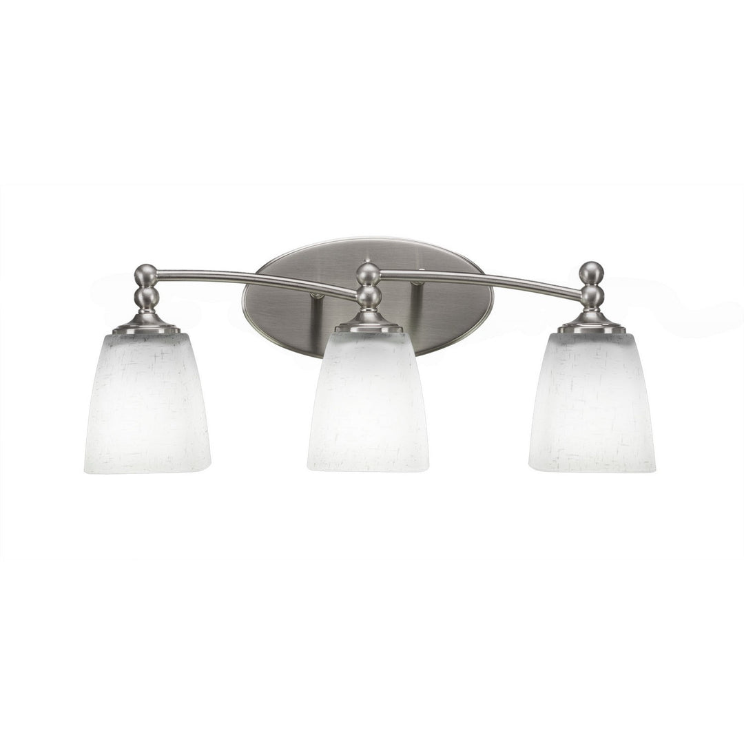 Toltec Capri 593-bn-460 Bath Vanity Light 21 in. wide - Brushed Nickel