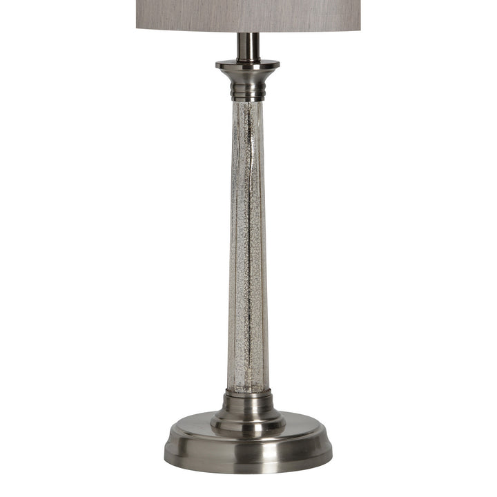 Renwil Lighting COS336 Brooks One Light Table Lamp Lamp Pewter, Nickel, Silver