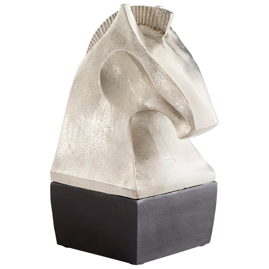 Cyan 09724 Sculptures (Animal) - Raw Nickel And Bronze