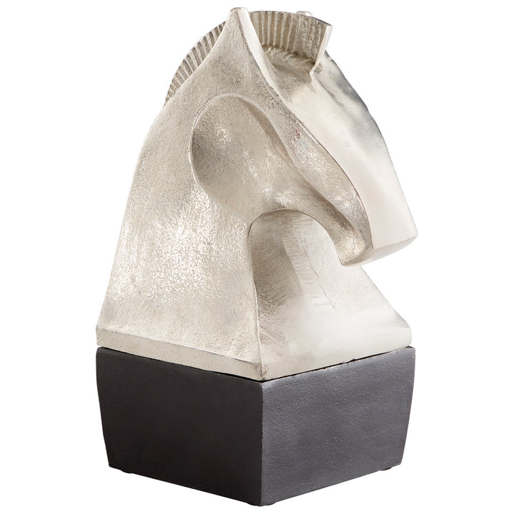 Cyan 09724 Sculptures (Animal) - Raw Nickel And Bronze