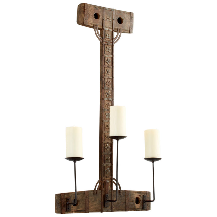 Cyan 09765 Candle Holders - Rustic