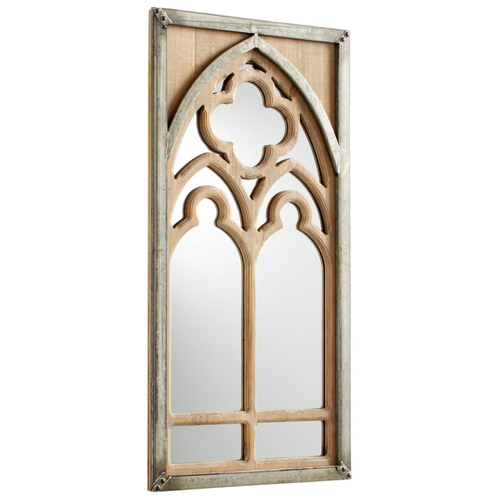 Cyan 09841 Mirrors - Galvanized Metal And Natural Wood