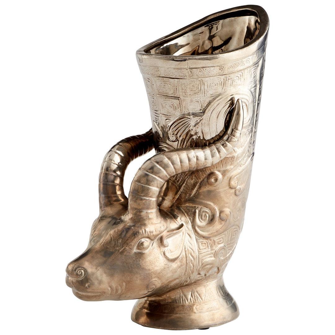 Cyan 09861 Vases & Planters - Nickel
